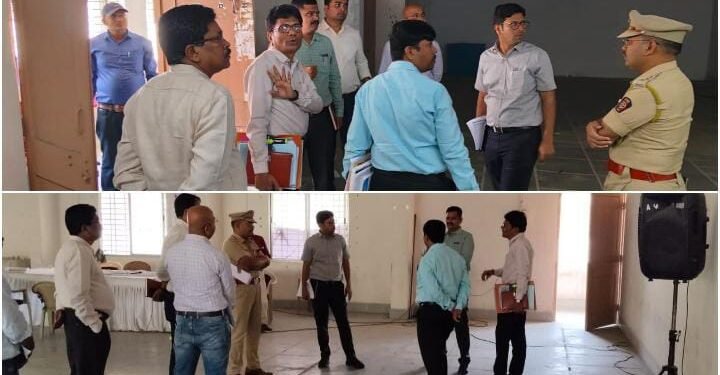 जिल्हाधिकारी कर्डीले यांनी हिंगणघाट तहसिल कार्यालयाला भेट देऊन आगामी लोकसभा निवडणुकीच्या पार्श्वभूमीवर जाणून घेतला आढावा.