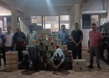 एटापल्ली पोलिसांची धडक कारवाई, अवैध दारूसाठा जप्त 2 आरोपी अटक.