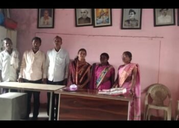 ग्रामपंचायत डोर्ली येथे झालेल्या ठरावामध्ये सरपंच पदी प्रतिभा डाहुले यांची निवड.