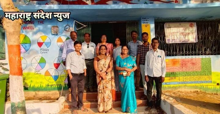 मुख्यमंत्री माझी शाळा सुंदर शाळा अभियानात कन्या शाळा कुनघाडा चामोर्शी तालुक्यात प्रथम.