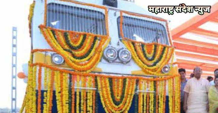 15 वर्षांची प्रतीक्षा संपली; कळंब ते वर्धा मार्गावर धावली पहिली रेल्वे.