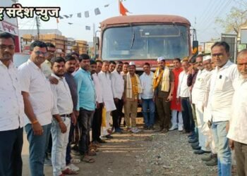 वंचित बहुजन आघाडी च्या मागणीला यश, 5 वर्षापासुन बंद असलेली परतुर वझर सरकटे बस सेवा झाली सुरू.