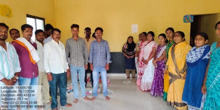 अटल भूजल योजना जिल्हा जालना अंतर्गत रांजणी येथे महिला उपक्रम रांगोळी स्पर्धा उत्साहात संपन्न.