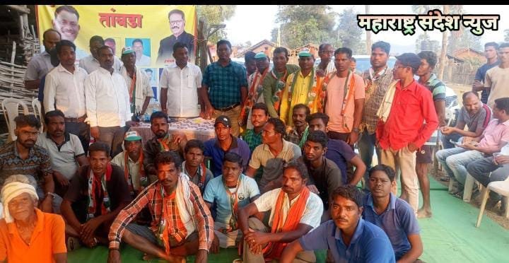 भाजपा – राष्ट्रवादी काँग्रेसच्या शेकडो पदाधिकारी आणि कार्यकर्त्यांच्या काँग्रेस पक्षात जाहीर प्रवेश.