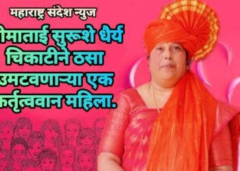 सीमाताई सुरूशे धैर्य चिकाटीने ठसा उमटवणाऱ्या एक कर्तृत्ववान महिला.