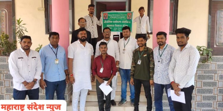 नेफडो अंतर्गत राष्ट्रीय वन्यजीव संवर्धन समितीची चंद्रपूर जिल्हा कार्यकारणी जाहीर.