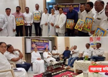 मूल्यनिष्ठ समाज निर्माण करिता सकारात्मक पत्रकारितेची गरज: डॉ. शांतनूभाई पत्रकारांच्या मीडिया स्नेह मिलन बैठकीत प्रतिपादन.