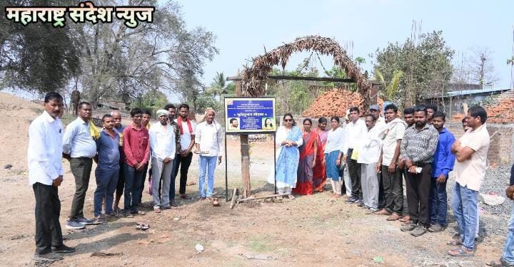 पेरमिली ग्रामपंचायत अंतर्गत गावांत विकास कामांचे भूमिपूजन, माजी जि प अध्यक्ष भाग्यश्री आत्राम यांच्या पुढाकाराने मिळाला निधी