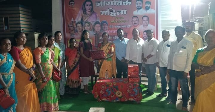 बल्लारपुर येथे महाराष्ट्र नवनिर्माण सेना तर्फे जागतिक महिला दिना निमित्त विविध कार्यक्रम.