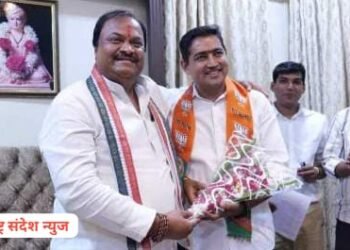 हिंगणघाट राष्ट्रवादी काँग्रेसला धक्का अजून एका तरुण नेत्याने आपल्या शेकडो कार्यकर्ता सह केला भाजप मध्ये प्रवेश.