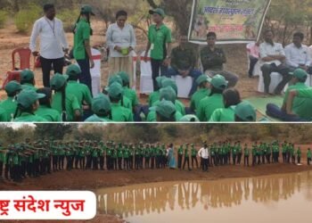 नैसर्गिक पर्यावरण संवर्धन व मानवता विकास संस्थेच्या पदाधिकाऱ्यानी केला सामाजिक उपक्रमांनी वाढदिवस साजरा.