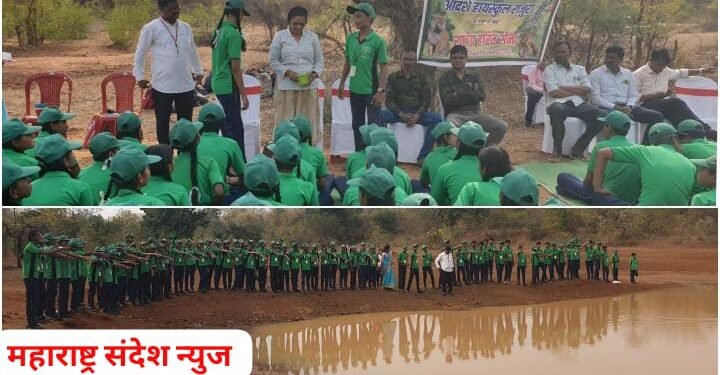 नैसर्गिक पर्यावरण संवर्धन व मानवता विकास संस्थेच्या पदाधिकाऱ्यानी केला सामाजिक उपक्रमांनी वाढदिवस साजरा.