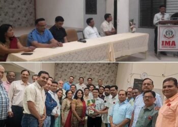 डॉक्टर व पत्रकार समाजाच्या विकासाचे मुख्य घटक: आयएमए अध्यक्ष डॉ.विलास मानकर