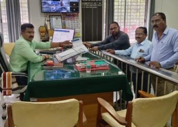 मुख्यमंत्री अरविंद केजरीवाल यांना झालेल्या अटकेचा हिंगणघाट आप तर्फे जाहीर निषेध.