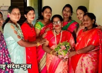 गुड्डीगुडम येथील आरोग्य परिचारिका श्रीमती कोकोडे यांचा निरोप समारंभ कार्यक्रम संपन्न.