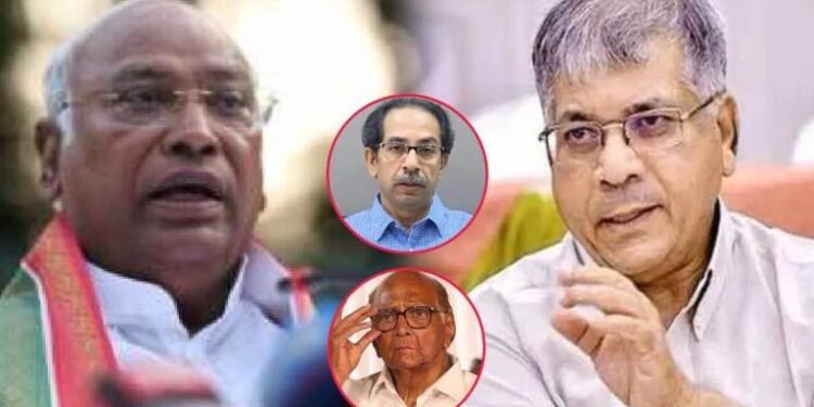 काँग्रेसला केवळ 7 जागांवर वंचित बहुजन आघाडीचा पाठींबा, महाविकास आघाडीत पेच निर्माण?