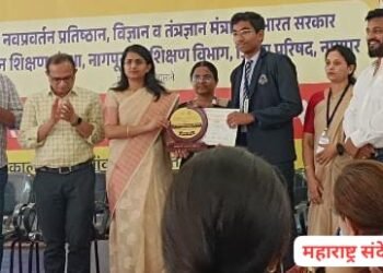 इंन्स्पायर अवॉर्ड प्रदर्शनीत सेंट जॉन्स हायस्कूल हिंगणघाटच्या विद्यार्थ्यांचे सुयश.