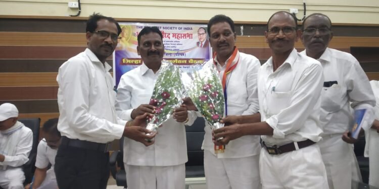 भारतीय बौद्ध महासभा चंद्रपूर पश्चिम विभाग जिल्हा उपाध्यक्ष पर्यटन विभाग पदी धर्मुजी नगराळे यांची नियुक्ती.