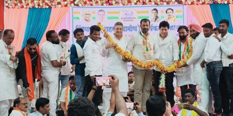 राष्ट्रवादी काँग्रेस शरद पवार पक्षाचे अधिकृत उमेदवार अमर काळे यांचे निवडणूक प्रचारार्थ हिंगणघाट येथे भव्य कार्यकर्ता मेळावा संपन्न.