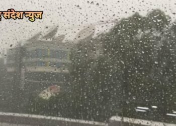 वर्धा जिल्ह्यात विजासह अवकाळी पावसाच्या सरी.