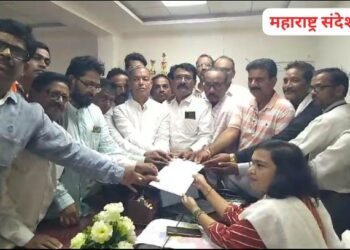 माजी केंद्रीय मंत्री सुबोध मोहितेचे पत्रकाराबदल आक्षेपार्ह वक्तव्य, पोलिस निरीक्षक वृष्टी जैन यांना केली कारवाईची मागणी.