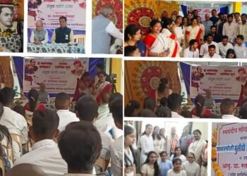 स्वयंदीप सोशल फाउंडेशन पुणेच्या वतीने क्रांतीसुर्य महात्मा फुले व विश्वरत्न डॉ. बाबासाहेब आंबेडकर यांची संयुक्त जयंती साजरी.