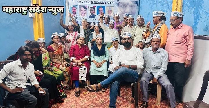 ॲड. सुनिताताई पाटिल यांची आम आदमी पक्षात घरवापसी.