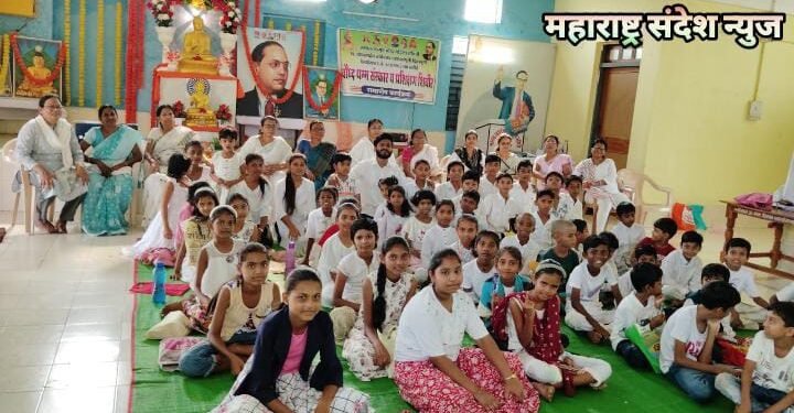 देसाईगंज दिक्षाभूमी येथे पाच दिवसीय प्रशिक्षण व प्रबोधन शिबिराचा निरोप समारंभ संपन्न.