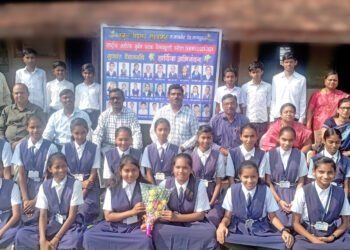 शिष्यवृत्ती परीक्षेत गोमुख विद्यालय नांदागोमुख तह. सावनेर येथील विद्यालयाचे सुयश.