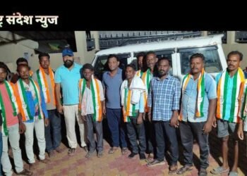 अजित पवार यांना जोरदार झटका, राष्ट्रवादी काँग्रेस अजित पवार गटाच्या अनेक कार्यकर्त्यांचा भारतीय राष्ट्रीय काँग्रेस पक्षात प्रवेश.