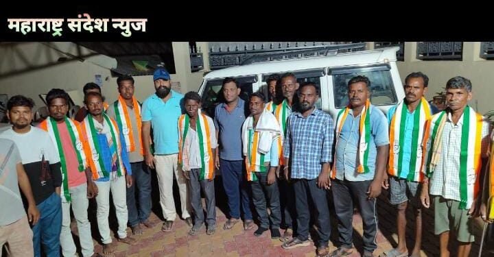 अजित पवार यांना जोरदार झटका, राष्ट्रवादी काँग्रेस अजित पवार गटाच्या अनेक कार्यकर्त्यांचा भारतीय राष्ट्रीय काँग्रेस पक्षात प्रवेश.