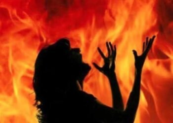 6 महिन्याचा गर्भवती पत्नीला नराधम पतीने जिवंत जाळले, पोटात असलेल्या जुळ्यासह पत्नीचा मृत्यू.