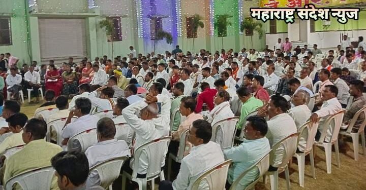 राष्ट्रवादी काँग्रेस शरद पवार पक्षाचा वतीने हिंगणघाट येथे प्रमुख पदाधिकारी व बूथ अध्यक्षाची आढावा बैठक संपन्न.