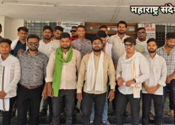 अवैध धंदे व रेती तस्करी रोखण्यासाठी भाजयुमोचा एल्गार, गरिबांच्या भूखंडाचे श्रीखंड लाटणाऱ्या राकाँ नेत्यांच्या बारामतीची चौकशी करा.