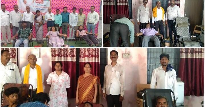 धुरखेडा येथे वंचित बहुजन आघाडीचे अध्यक्ष प्रकाश आंबेडकर यांचा वाढदिवस स्वाभिमान दिन म्हणून साजरा.