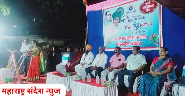 बल्लारपूर येथे प्रकाश उर्फ बाळासाहेब आंबेडकर यांचा जन्मदिनी स्वाभिमान महोत्सव जल्लोशात साजरा.