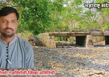 गडचिरोली जिल्हातील कोरेपल्ली वासीयांचे पक्या रस्त्याचे स्वप्न विकासा पासून कोसो दूर.