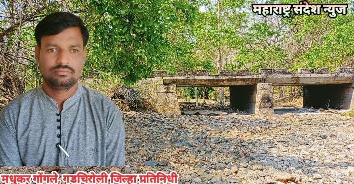 गडचिरोली जिल्हातील कोरेपल्ली वासीयांचे पक्या रस्त्याचे स्वप्न विकासा पासून कोसो दूर.