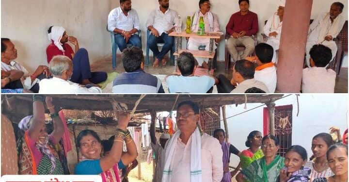 आमदार सुभाष धोटे यांनी गोंडपिपरी तालुक्यातील नागरिकांशी साधला संवाद.