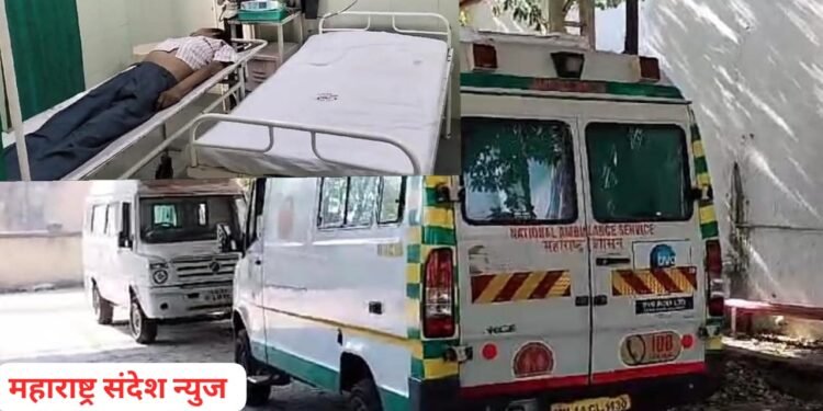 पूलगाव ग्रामीण रुग्णालय डॉक्टरांच्या हलगर्जी कारभार रुग्णाचा मृत्यू, रुग्णालयात 102, 108 रुग्णवाहिका उभी असताना वाट बघता रुग्ण दगावला.