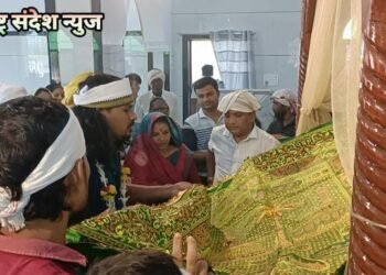 आलापल्ली येथे बाबा सैलानी यांच्या उर्स महोत्सवात माजी आमदार दिपकदादा आत्राम यांची सहकुटुंब उपस्थिती.
