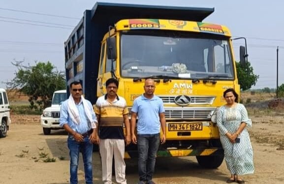 अवैध वाळूची तस्करी करणाऱ्या विरोधात उपविभागीय अधिकारी शिल्पा सोनाले यांची मोठी कारवाई.