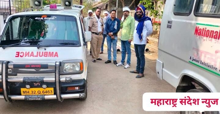 भीम आर्मी विदर्भ प्रमुख अंकुश कोचे आणि विकी पाखरे यांनी घडविले माणुसकी चे दर्शन.