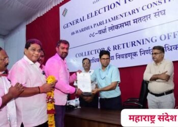 वर्धा लोकसभा मतदार संघातून राष्ट्रवादी शरदचंद्र पवार पक्षाचे अमर काळे विजयी, भाजपचा दारुण पराभव.