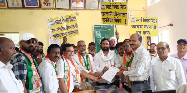 स्मार्ट प्रि-पेड मीटर ला स्थगिती न देता कायमस्वरूपी रद्द करा: राष्ट्रवादी काँग्रेस पार्टी शरदचंद्र पवार पक्षाची मागणी.