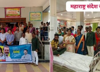 राजुरा काँग्रेसच्या वतीने खा. राहुल गांधींचा वाढदिवस उत्साहात साजरा: उपजिल्हा रुग्णालयात फळांचे वितरण.