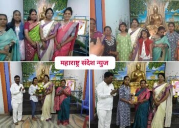 बौद्ध धम्म संस्कार संघ सांगली संजय नगर संस्थेच्या वतीने राजश्री शाहू महाराज जयंती मोठ्या उत्साहात साजरी.