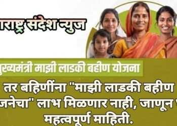 तर बहिणींना “माझी लाडकी बहीण योजनेचा” लाभ मिळणार नाही, जाणून घ्या महत्वपूर्ण माहिती.