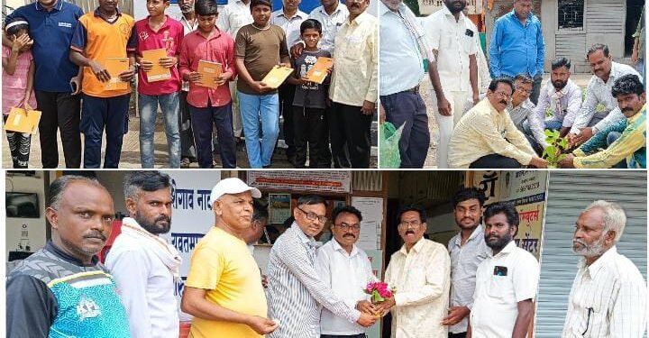 समाज क्रांती आघाडी महाराष्ट्र राज्य उपाध्यक्ष बंडूदादा वानखडे यांच्या वाढदिवसानिमित्त विविध उपक्रम.