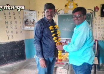 शाळा व्यवस्थापन समितीचे अध्यक्ष म्हणून जयपाल भालके आणि उपाध्यक्ष म्हणुन राहूल वाघमारे यांची निवड.